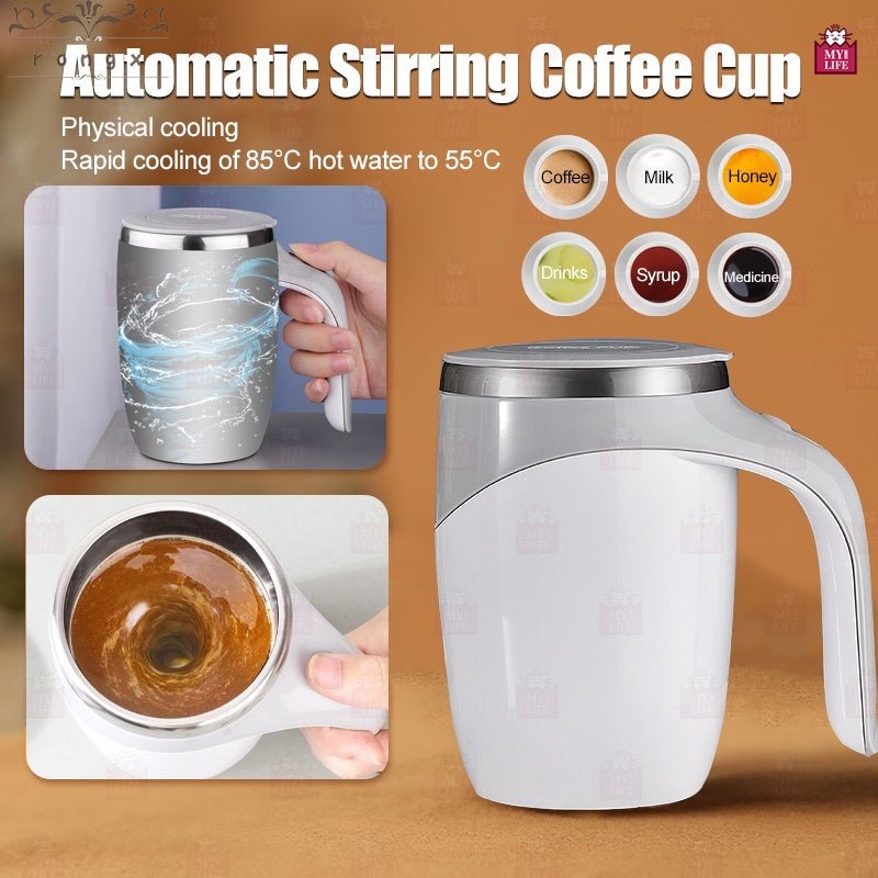 Self Stirring  Automatic Mixing Coffee Tea Mug 380 ml/12.85 oz