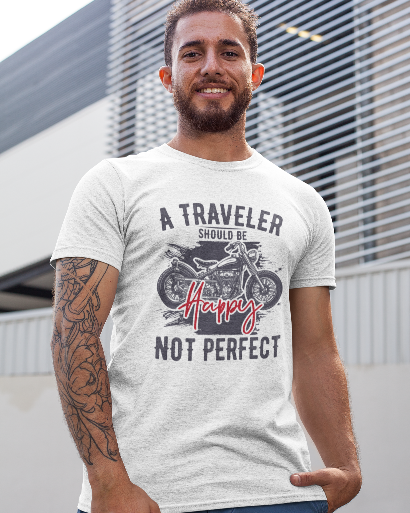 A Traveller Should be Happy Not Perfect